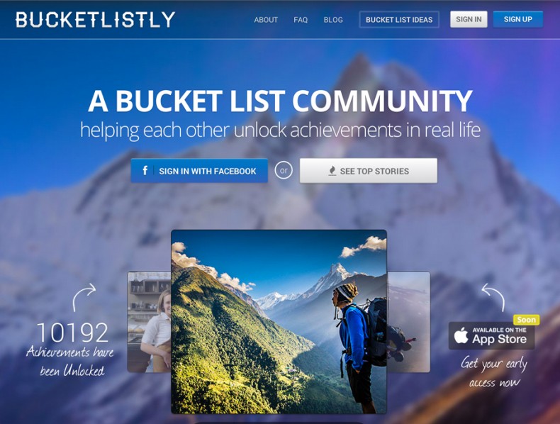 BucketListly Turn Lifelong Dreams Into a Reality AppVita